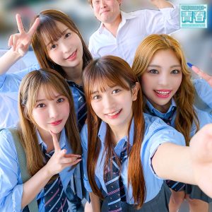 deaa026りお＆ひなた＆かりん＆ゆい｜制服ギャルとハプニング５P